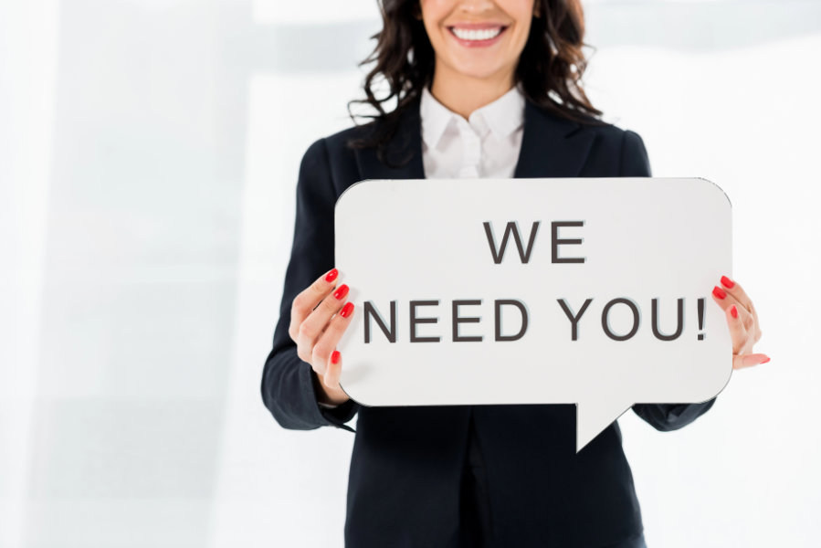 recruitment branding strategies - advert