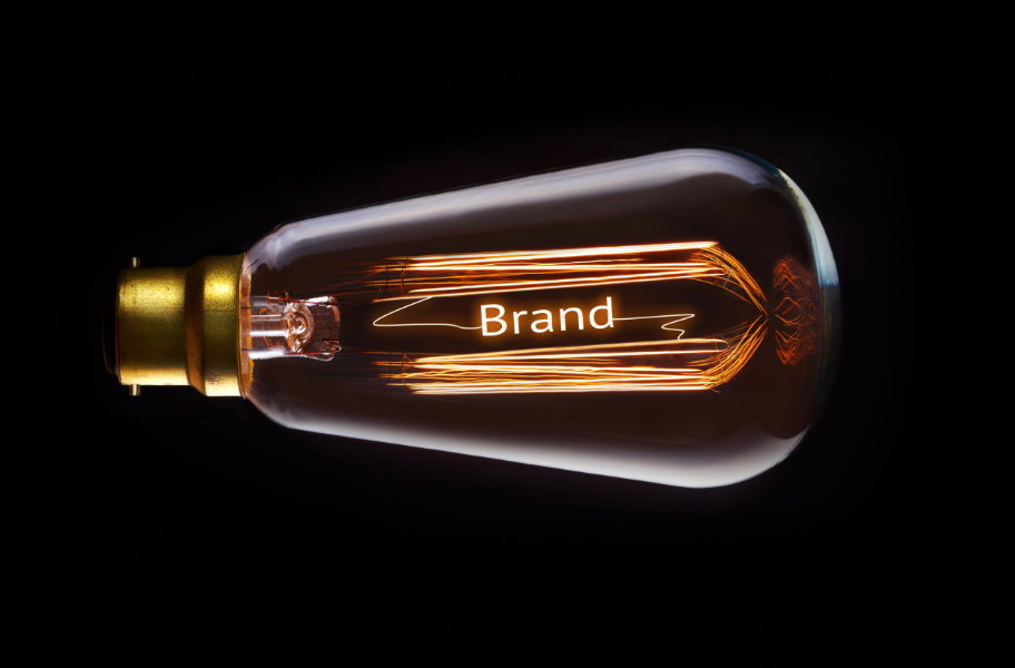 agency brand identity - bulb